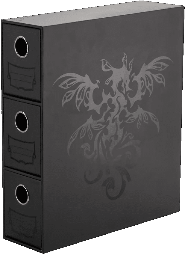Dragon Shield Fortress Black Card Drawers image 0